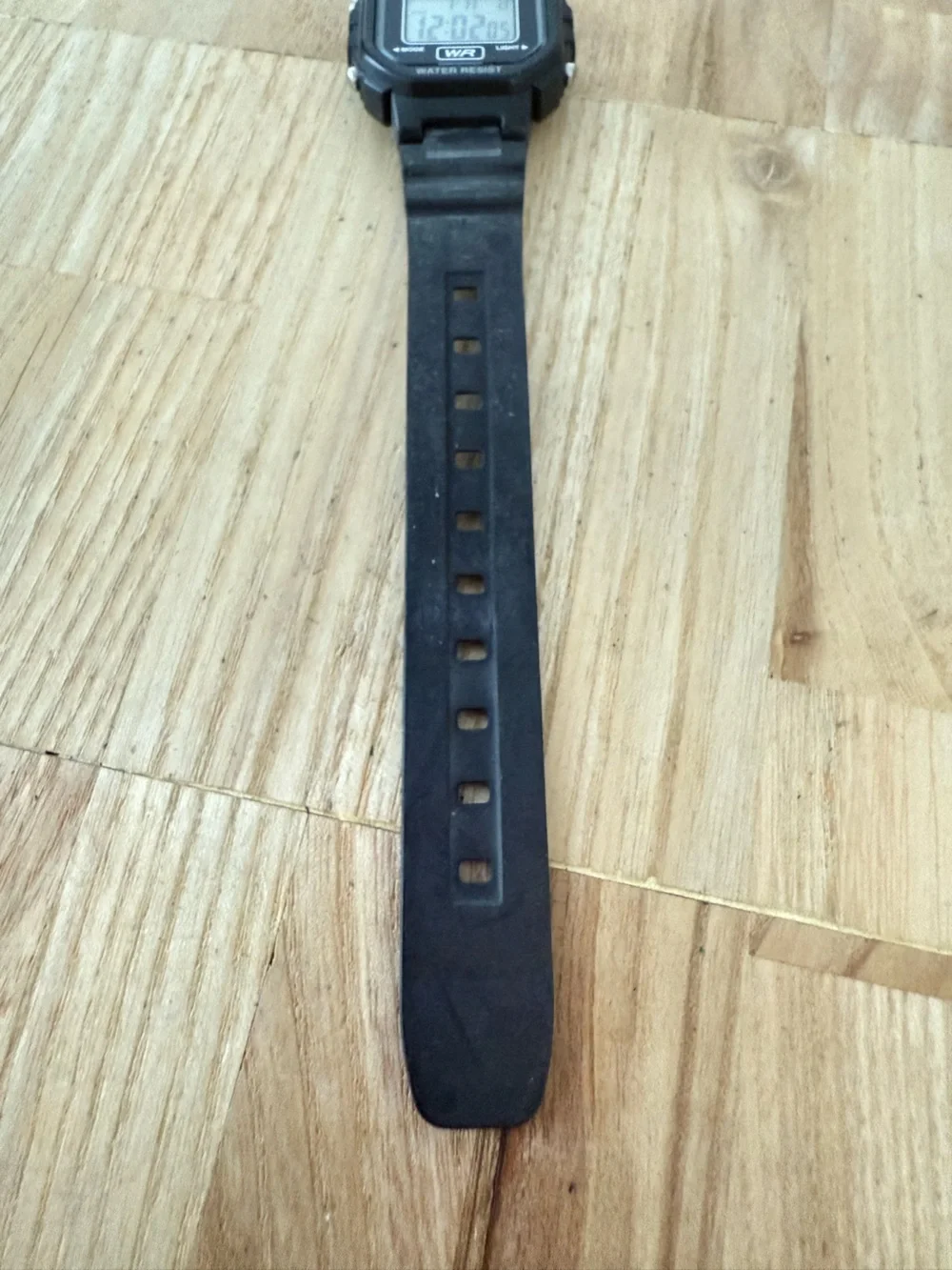 Casio LA-20WH black digital watch NEW BATTERY